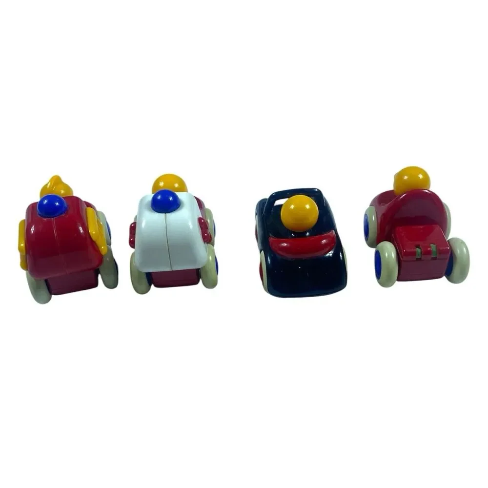 4‎ Vintage 80's Tolo Toys Sports Racing Cars Primary Colors Colorful Lightweight